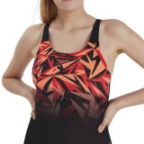 SPEEDO HYPERBOOM PLACEMENT MUSCLEBACK 08694-G715W Colorful Image 2