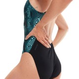 SPEEDO ALLOVER DIGITAL POWERBACK 0035091-5892W Green Image 2