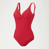 SPEEDO WOMENS SHAPING BRIGITTE 1 113791-5349W Red Image 1