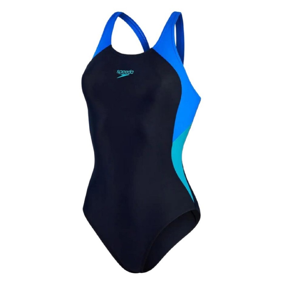 SPEEDO COLOURBLOCK SPLICE MUSCLEBACK 13475-15489W Blue