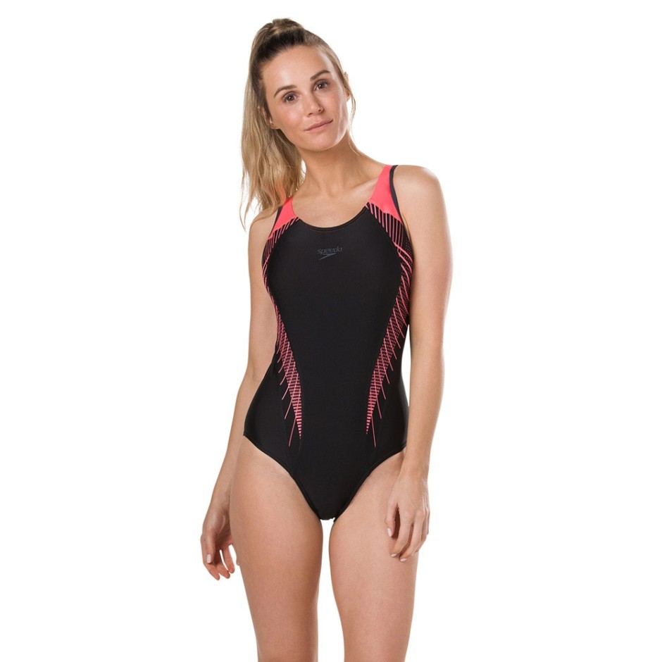 SPEEDO FIT LANEBACK 8-11389C739 Black