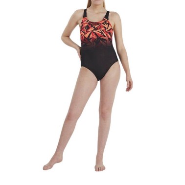 Speedo HyperBoom Placement Muscleback Πολύχρωμο - Γυναικείο Ολόσωμο Μαγιό