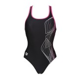 ARENA W SMOOTHNESS ONE PIECE B 001251-509 Μαύρο Εικόνα 
