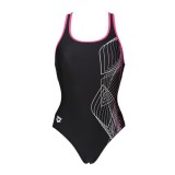 ARENA W SMOOTHNESS ONE PIECE B 001251-509 Black