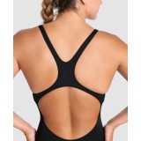 ARENA WOMEN’S TEAM SWIMSUIT SWIM PRO SOLID 004760-550 Black Image 2