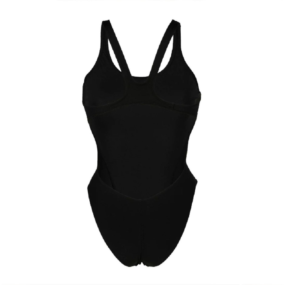 Arena Team Swim Tech Solid Μαύρο - Γυναικείο Ολόσωμο Μαγιό 