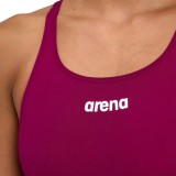 Arena Solid Swim Pro Μαύρο - Γυναικείο Ολόσωμο Μαγιό