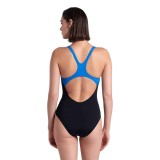 ARENA WOMEN'S REFLECTING SWIMSUIT SWIM PRO BACK 007336-588 Black Image 0