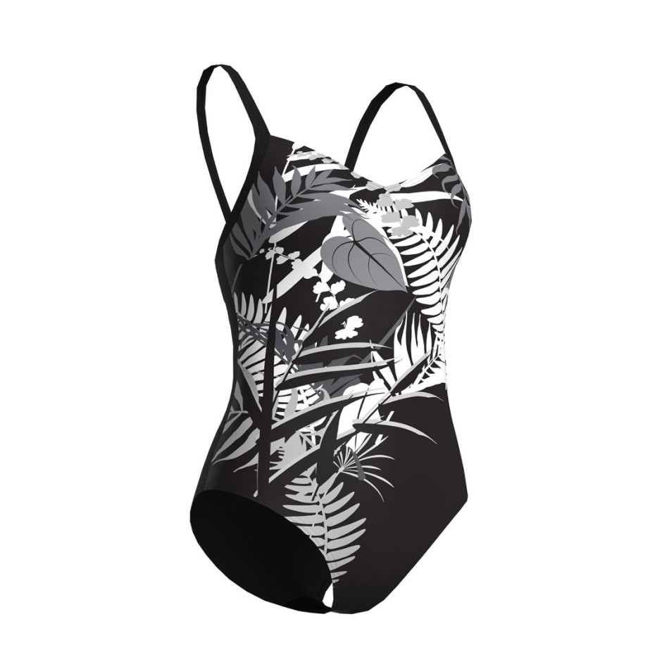 ARENA WOMEN'S BODYLIFT SWIMSUIT LUCY LIGHTCROSS LOW C CUP 007120-550 Black