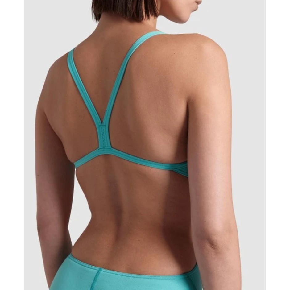 ARENA WOMEN'S TEAM SWIMSUIT CHALLENGE SOLID 004766-850 Turquoise