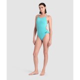 ARENA WOMEN'S TEAM SWIMSUIT CHALLENGE SOLID 004766-850 Turquoise