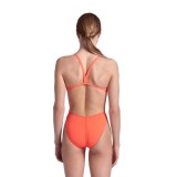 ARENA WOMEN'S TEAM SWIMSUIT CHALLENGE SOLID 004766-300 Coral