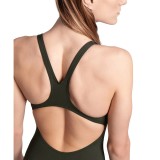 ARENA WOMEN'S TEAM SWIMSUIT SWIM TECH SOLID 004763-900 Κhaki Image 2