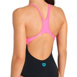 ARENA WOMENS ARENA FOGGY DOTS SWIMSUIT SWIM 007986-590 Black Image 1