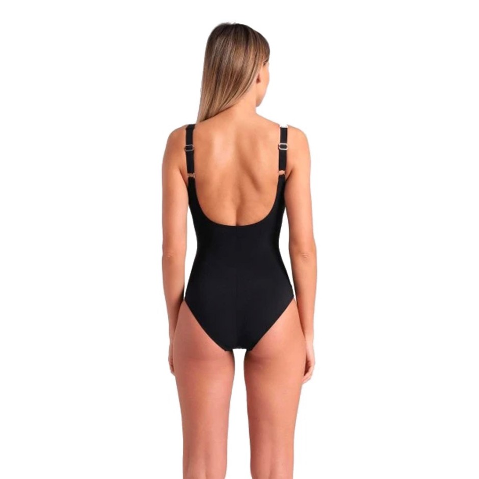ARENA WOMEN'S SWIMSUIT LILIANA U BACK 008125-510 White-Black