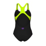 ARENA WOMENS ARENA FOGGY DOTS SWIMSUIT SWIM 007986-560 Black Image 0