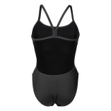 Γυναικείο Ολόσωμο Μαγιό Μαύρο - Arena Team Swimsuit Challenge Εικόνα 2