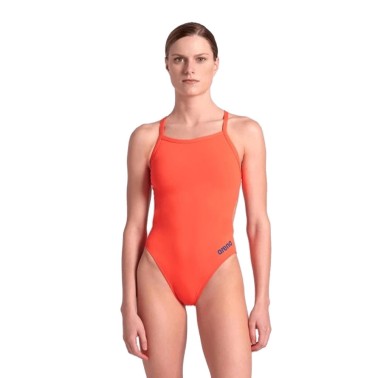Γυναικείο Ολόσωμο Μαγιό Κοραλί - Arena Team Swimsuit Challenge
