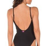 SUPERDRY D3 OMBRE SCOOP SWIMSUIT G30110BT-02A Μαύρο