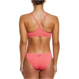 NIKE ESSENTIAL RACERBACK BIKINI SET NESSA211-683 Pink Image 0