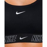 NIKE LOGO TAPE RACERBACK BIKINI TOP NESSD188-001 Black Image 1