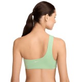 NIKE ESSENTIAL ASYMMETRICAL BIKINI TOP NESSE266-338 Lime Image 0