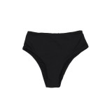 NIKE ESSENTIALL HIGH-WAISTED SWIMMING BOTTOMS NESSC231-001 Black Image 