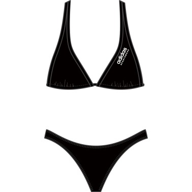 Γυναικείο Ολόσωμο Μαγιό Μαύρο - adidas Performance Neckholder Bikini