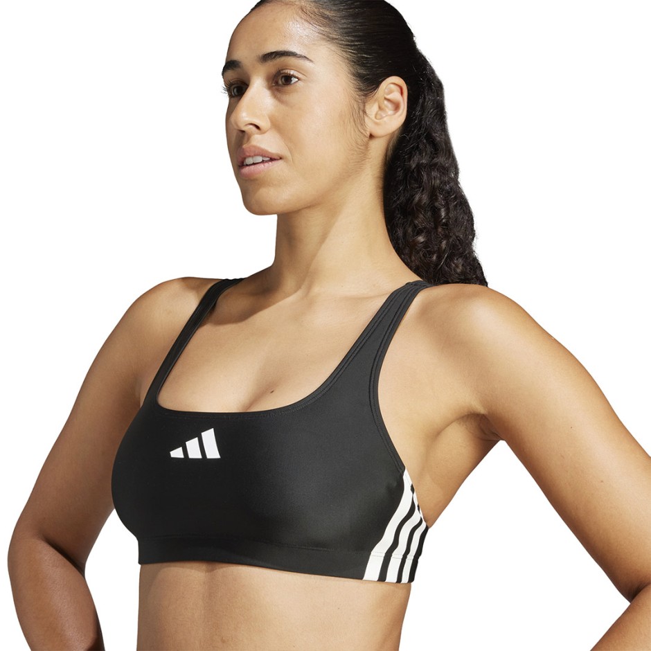 Γυναικείο Μαγιό Μπικίνι Μαύρο - adidas Performance 3-Stripes V-Back
