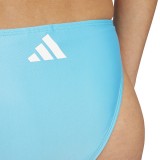 Γυναικείο Μαγιό Μπικίνι Μπλε - adidas Performance 3-Stripes V-Back Εικόνα 2
