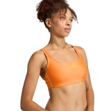 Γυναικείο Μαγιό Μπικίνι Πορτοκαλί - adidas Performance 3-Stripes V-back Εικόνα 1