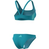 Γυναικείο Μαγιό Μπικίνι Βεραμάν - adidas Performance 3-Stripes V-back Εικόνα 0