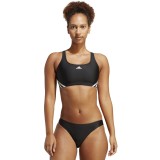 adidas Performance 3-STRIPES SPORTY Μαύρο Εικόνα 