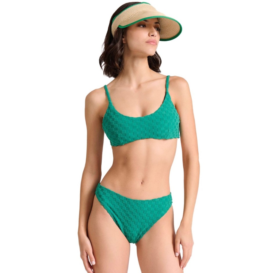 FUNKY BUDDHA ΒΙΚΙΝΙ TOP FBL009-101-16T-EVERGREEN Green