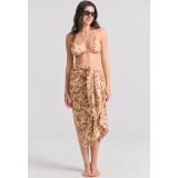 FUNKY BUDDHA TOP FBL011-101-16T-BISCOTTI Μπέζ Εικόνα 2