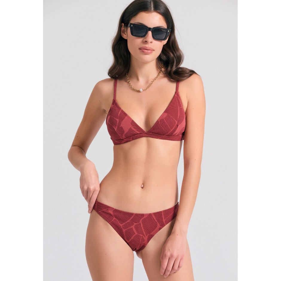 FUNKY BUDDHA BOTTOM FBL011-117-16B-EARTH RED Βordeaux