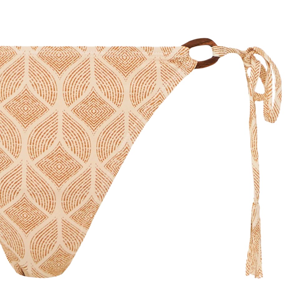 Γυναικείο Μαγιό Μπικίνι Μπεζ - Funky Buddha Bottoms