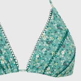 Women's Bikini Green - Funky Buddha Top Image 1
