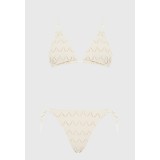 FUNKY BUDDHA BIKINI BOTTOM FBL013-111-16B-OFF WHITE Ecru Image 1