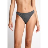 FUNKY BUDDHA BIKINI BOTTOM FBL013-107-16B-SILVER Grey Image 
