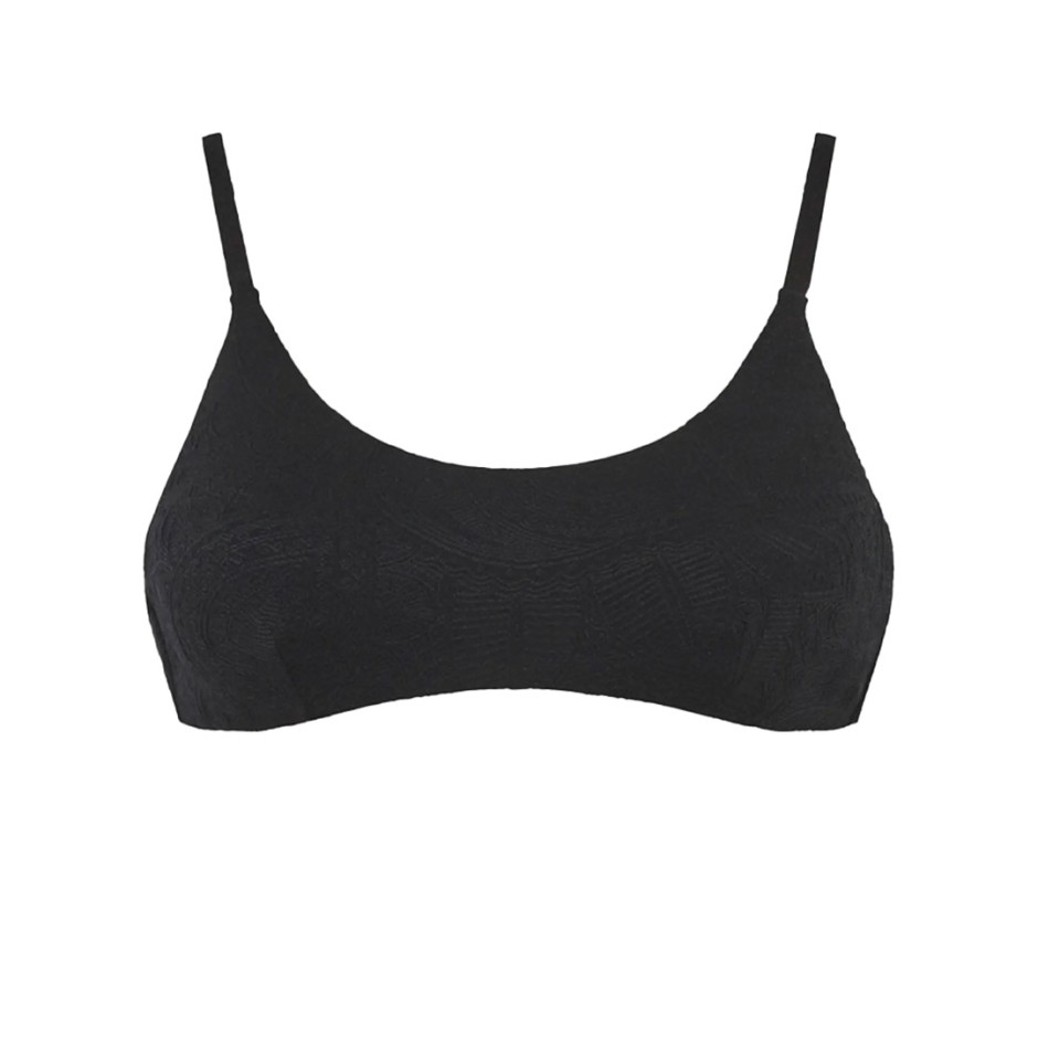 FUNKY BUDDHA ΒΙΚΙΝΙ TOP FBL009-117-16T-BLACK Black