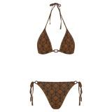 Women's Bikini Black - Funky Buddha Top Image 