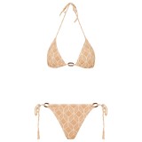 Women's Bikini Beige - Funky Buddha Top Image 
