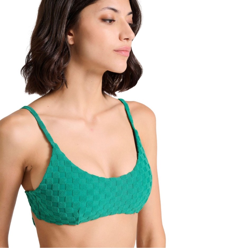 FUNKY BUDDHA ΒΙΚΙΝΙ TOP FBL009-101-16T-EVERGREEN Green