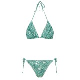 Women's Bikini Green - Funky Buddha Top Image 