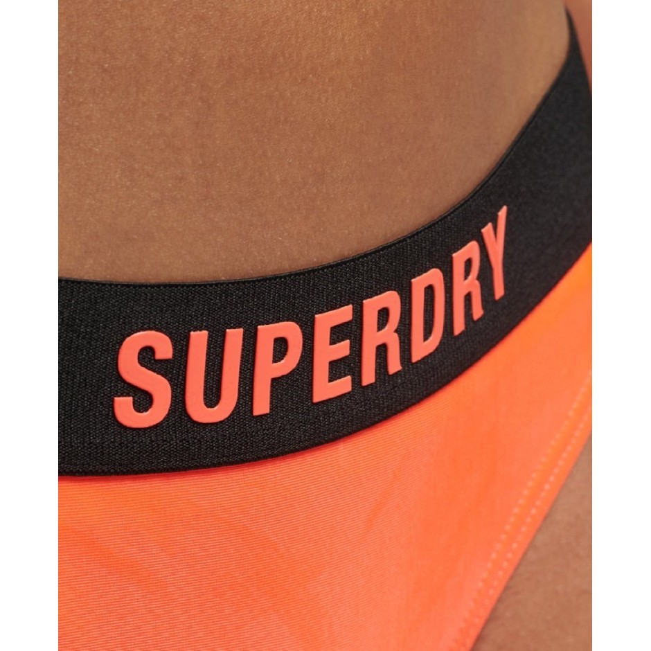 SUPERDRY D1 SDCD CODE ELASTIC BIKINI BRIEF Πορτοκαλί