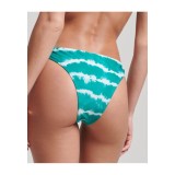 SUPERDRY D2 SDCD CODE TIE DYE BIKINI BRIEF W3010369A-8QF Turquoise Image 0