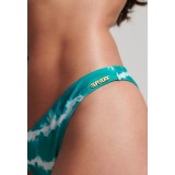 SUPERDRY D2 SDCD CODE TIE DYE BIKINI BRIEF W3010369A-8QF Turquoise Image 1