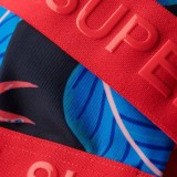 SUPERDRY D2 OVIN LOGO TRIANGLE BIKINI TOP W3010400A-UMS Colorful Image 2