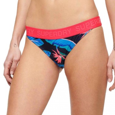 SUPERDRY D2 OVIN LOGO CLASSIC BIKINI BOTTOMS W3010401A-UMS Colorful